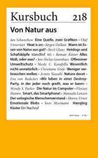 Kursbuch 218 : Von Natur aus （2024. 160 S.）