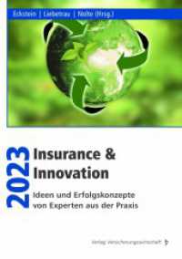 Insurance & Innovation 2023 （2023. 204 S. 210 mm）