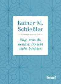 Sag, was du denkst. So lebt sichs leichter. : Gedanken, die gut tun （2. Aufl. 2023. 128 S. 150.00 mm）