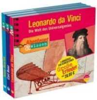 Große Erfinder, 3 Audio-CD : Leonardo da Vinci, Carl Benz, Isaac Newton, Lesung. 240 Min. (Abenteuer & Wissen) （2020. I S. 12.5 x 13.9 cm）