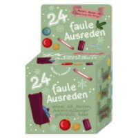Adventskalender-Box "24 faule Ausreden" warum ich keinen Adventskalender gebastelt habe : 24 Karten zum Herausziehen und Abrei&szlig;en (monbijou)