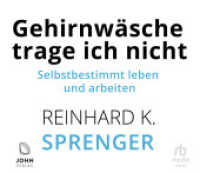 Gehirnwäsche trage ich nicht, Audio-CD, MP3 : Selbstbestimmt leben und arbeiten. 355 Min.. Ungekürzte Ausgabe.Lesung （2023. 240 S. 14.2 cm）