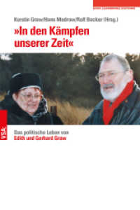 In den Kämpfen unserer Zeit : Das politische Leben von Edith und Gerhard Graw