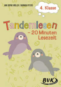 Tandemlesen 4. Klasse : 20 Minuten Lesezeit (Lesezeit) （ND. 2024. 32 S. schw.-w. Abb. 29.7 cm）