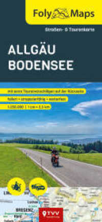FolyMaps Karte Allgäu Bodensee 1:250 000 : Straßen- und Tourenkarte （2022. 24 cm）