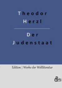 Der Judenstaat : Versuch einer modernen Lösung der Judenfrage (Edition Werke der Weltliteratur - Hardcover 317) （2022. 104 S. 226 mm）