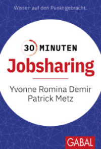 30 Minuten Jobsharing (30 Minuten) （1. Auflage. 2024. 96 S. 170.00 mm）