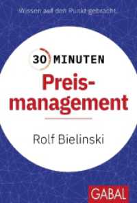 30 Minuten Preismanagement (30 Minuten) （1. Auflage. 2024. 96 S. 170.00 mm）
