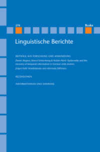 Linguistische Berichte Heft 270 (Linguistische Berichte 270) （2022. 138 S. 23.5 cm）