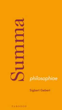 Summa philosophiae （2024. CLII S. 21 cm）
