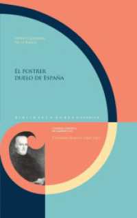 El postrer duelo de España / Pedro Calderón de la Barca (Biblioteca Áurea Hispánica 155, 30) （2023. 266 S. 24 cm）