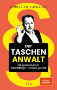 Der Taschenanwalt : Die spannendsten Rechtsfragen einfach geklärt (SPIEGEL-BESTSELLER) （2022. 272 S. 210 mm）