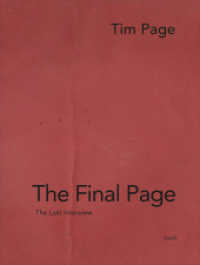 The Final Page : The Last Interview （2025. 80 S. 220 mm）