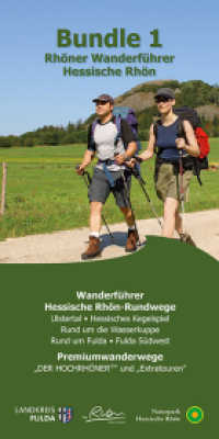 Bundel 1 Rhöner Wanderführer Hessische Rhön, 6 Teile : Rhön Rundwege Oberes Ulstertal, Rhön Rundwege Rund um die Wasserkuppe, Rhön Rundwege Hessisches Kegelspiel, Rhon Rundwege Rund um Fulda, Rhön Rundwege Fulda S&u （2., überarb. Aufl. 2020. 415 S. 1122 Abb. 21 cm）