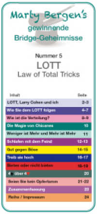 LOTT : Law of Total Tricks （1. Aufl. 2011. 24 S. 21 cm）