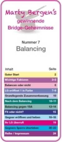 Balancing （2012. 24 S. 21 cm）