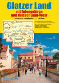 Landkarte Glatzer Land : mit Eulengebirge und Neisser Land West; im Maßstab 1:100.000. 1 : 100.000 (Schlesien-Landkarten .3) （2. Aufl. 2023. II, 2 S. 60 x 84 cm）