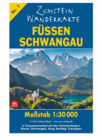 Zumstein Wanderkarte Füssen/Schwangau : 1:30000 （2023. 11 x 17 cm）