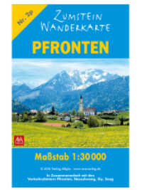Zumstein Wanderkarte Pfronten : 1:30000 （2023. 11 x 17 cm）