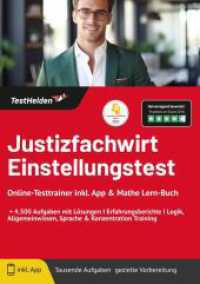 Justizfachwirt Einstellungstest Online-Testtrainer inkl. App & Mathe Lern-Buch I + 4.500 Aufgaben mit Lösungen I Erfahru （2022. 160 S. 29.7 cm）