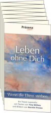 Leben ohne Dich : Leporello mit Bildern von Kerstin Prewo （2025. 28 S. 13 cm）