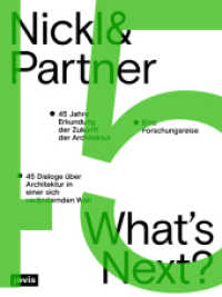 Nickl & Partner - What's Next? (Deutsche Sprachausgabe) （2024. 200 S. ca. 250 farb. und s/w Abb. 280 mm）