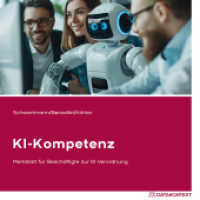 Merkblatt KI-Kompetenz : Merkblatt für Beschäftigte zur KI-Verordnung （2024. vierfarbig. 210 mm）