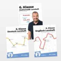 6. Klasse Hauptfächer Set komplett (Mathe, Deutsch, Englisch) / Lernheft, Übungsheft / Rechnen, Rechtschreibung, Übungen : Inkl. Aufgaben + Lösungen + Lernvideos. Sammelband （2022. 274 S. 29.7 cm）