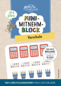 Mini-Mitnehm-Block Vorschule : Handlicher Block mit Vorschulübungen ab 5 Jahren - Erste Buchstaben, Zahlen und Rätsel - ideal zum Mitnehmen. Perfekte Vorbereitung a. Malbuch （2025. 96 S. Block, SC, 48 Blatt. 170 mm）