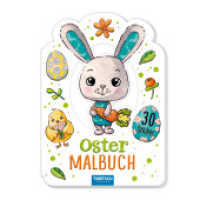 Trötsch Malbuch Ostern Mini-Ostermalbuch mit Stickern : Stickermalbuch Malbuch （2025. 16 S. 14 cm）