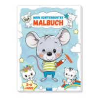 TRÖTSCH - Malbuch Mein kunterbuntes Ausmalbuch| Ab 3 Jahren : Malbuch Beschäftigungsbuch Ausmalbuch （2025. 48 S. 27 cm）