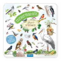 TRÖTSCH - Stickermalbuch Unsere Vogelwelt Malbuch mit Stickern| Ab 5 Jahren : Stickermalbuch Malbuch (Unsere Vogelwelt) （2025. 18 S. 21 cm）