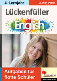 Lückenfüller Englisch / ab 4. Lernjahr : Aufgaben für flotte Schüler （2024. 92 S. zahlr. schwarz-w. Illustr. 29.7 cm）