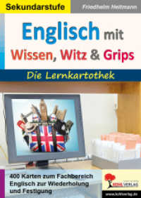 Englisch mit Wissen, Witz und Grips : Die Lernkartothek （2025. 104 S. schwarz-w. Illustr. 29.7 cm）