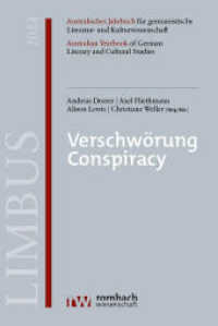 Verschwörung | Conspiracy (Limbus. Australisches Jahrbuch für germanistische Literatur- und Kulturwissenschaft | Limbus. Australia) （2024. 242 S. 224 mm）