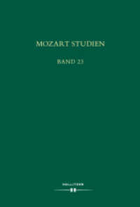 Mozart Studien Band 23 (Mozart Studien .23) （2016. 452 S. 235 mm）