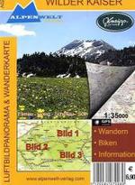 Alpenwelt Luftbildpanorama & Wanderkarte Wilder Kaiser : Wandern, Biken, Information. GPS compatible. 1 : 35.000 (Alpenwelt Luftbildpanorama & Wanderkarte Bl.A028) （2009）