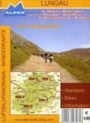 Alpenwelt Luftbildpanorama & Wanderkarte Lungau : St. Michael - Mauterndorf - Mariapfarr - Katschberg - St. Margarethen i. L. - Rennweg (Alpenwelt Luftbildpanorama & Wanderkarte Bl.A061) （2009）
