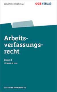 Arbeitsverfassungsrecht Bd 1 : Textausgabe 2020 (Gesetze und Kommentare 155) （2020. 420 S. 208 mm）