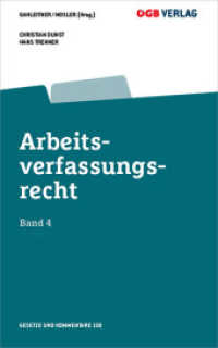 Arbeitsverfassungsrecht Bd 4 : Jugendvertretung, einzelne Betriebsarten, Behörden und Verfahren (Gesetze und Kommentare 158) （2020. 272 S. 208 mm）