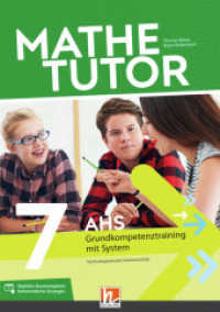MatheTutor 7. Klasse AHS : Grundkompetenztraining mit System （2022. 160 S. 29.7 cm）