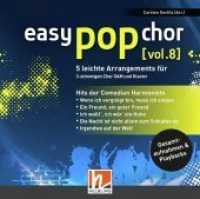 easy pop chor, 1 Audio-CD Vol.8 : Comedian Harmonists. für 3-stimmigen Chor und Klavier. Gesamtaufnahmen und Playback. 40 Min. (easy pop chor 8) （2020. 35 S. 12.5 x 14.2 cm）