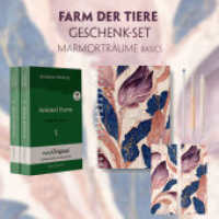 Farm der Tiere Geschenkset - 2 Teile (Buch + Audio-Online) + Marmorträume Schreibset Basics, m. 1 Beilage, m. 1 Buch (EasyOriginal.com - Lesemethode von Ilya Frank - Englisch) （2023. 570 S. 21 cm）