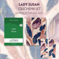 Lady Susan Geschenkset (Hardcover + Audio-Online) + Marmorträume Schreibset Basics, m. 1 Beilage, m. 1 Buch (EasyOriginal.com - Lesemethode von Ilya Frank - Englisch) （2023. 412 S. 21 x 145 cm）