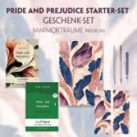 Pride and Prejudice Starter-Paket Geschenkset 2 Bücher (mit Audio-Online) + Marmorträume Schreibset Premium, m. 2 Beilag (EasyOriginal.com - Lesemethode von Ilya Frank - Englisch) （2023. 800 S. 21 cm）
