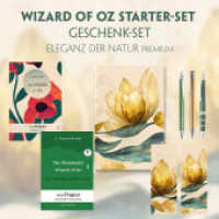 The Wonderful Wizard of Oz Starter-Paket Geschenkset 2 Bücher (mit Audio-Online) + Eleganz der Natur Schreibset Premium, (EasyOriginal.com - Lesemethode von Ilya Frank - Englisch) （2023. 450 S. 21 cm）