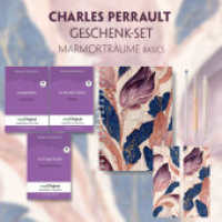 Charles Perrault Geschenkset - 3 Bücher (mit Audio-Online) + Marmorträume Schreibset Basics, m. 3 Beilage, m. 3 Buch (EasyOriginal.com - Lesemethode von Ilya Frank - Französisch) （2023. 200 S. 19 cm）