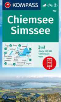 KOMPASS Wanderkarte 792 Chiemsee, Simssee 1:25.000 : 3in1 Wanderkarte, mit Aktiv Guide inklusive Karte zur offline Verwendung in der KOMPASS-App. Fahrradfahren. Langlaufen.. 1:25000 (KOMPASS Wanderkarte 792) （3. Aufl. 2023. 200 mm）