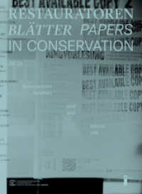 Restauratorenbl&auml;tter - Papers in Conservation Band 39