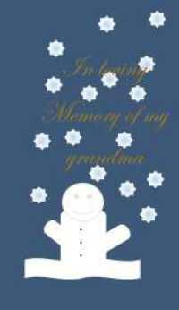 In loving  Memory of my grandma （1. 2023. 92 S. 175 mm）